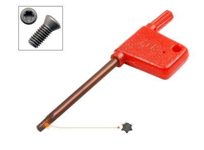 Tipo di bandiera Chiave esagonale Torx per utensili per tornitura